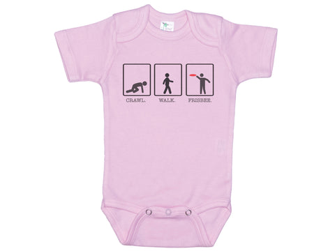 Crawl Walk Frisbee Onesie®