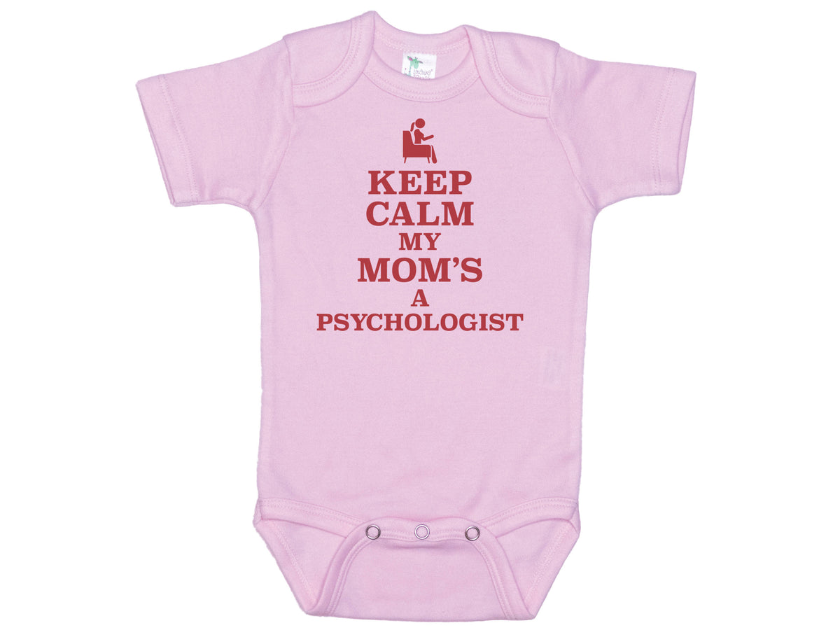 Keep Calm My Mom's A Psychologist Onesie®