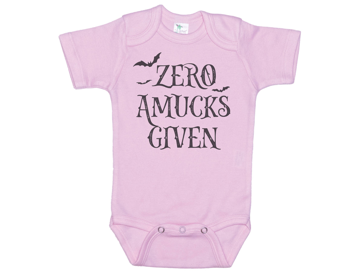 Zero Amucks Given Onesie®