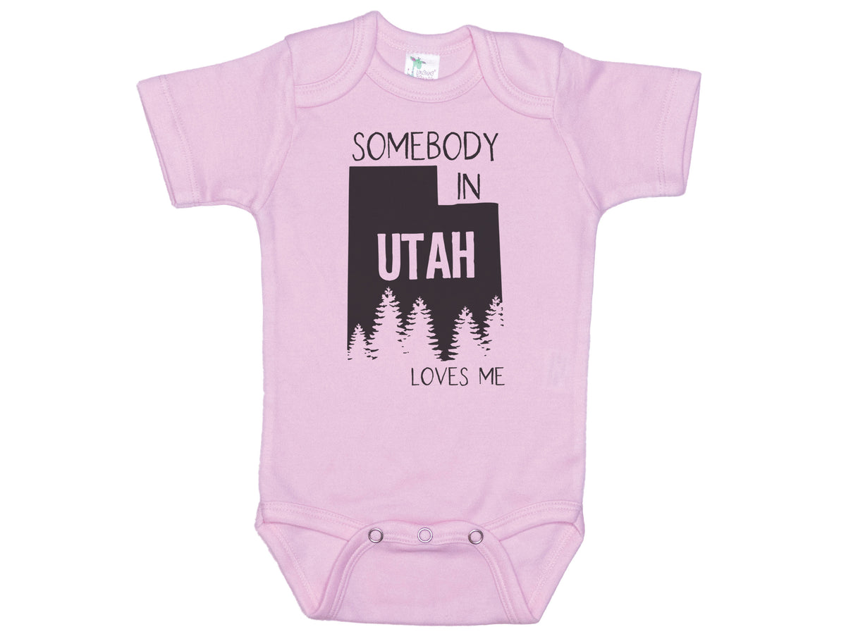 Somebody In Utah Loves Me Onesie®