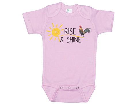 Rooster Rise And Shine Onesie®