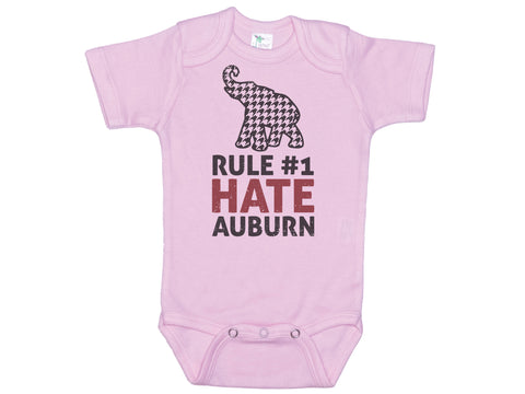 Rule #1 Hate Auburn Onesie®