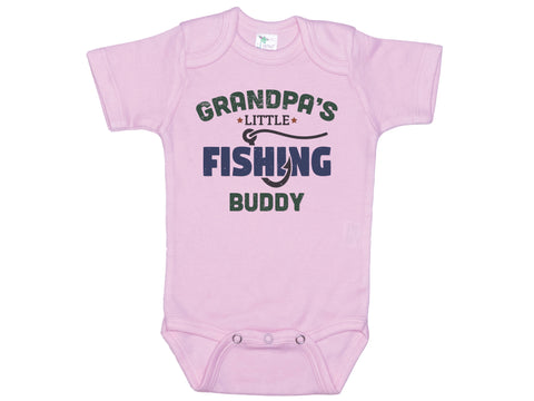 Grandpa's Little Fishing Buddy Onesie®