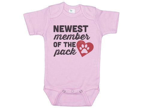 Newest Member Of The Pack Onesie®