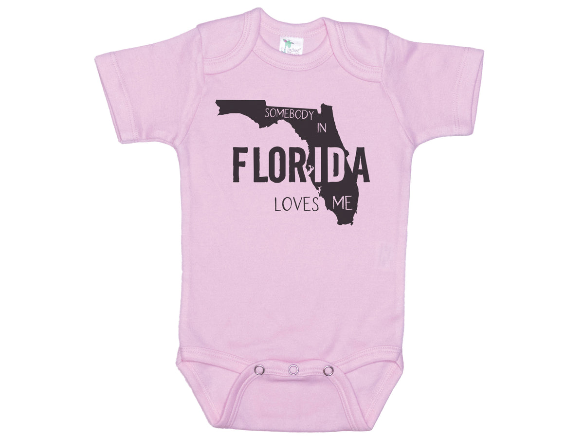 Somebody In Florida Loves Me Onesie®