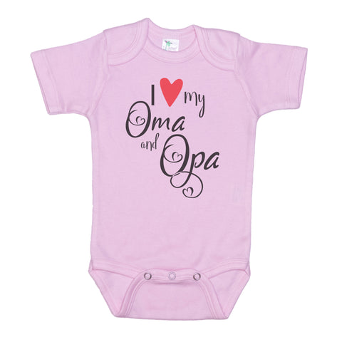 I Love My Oma and Opa Onesie®