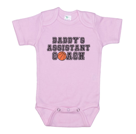 Daddy's Assistant Coach Basketball Onesie®