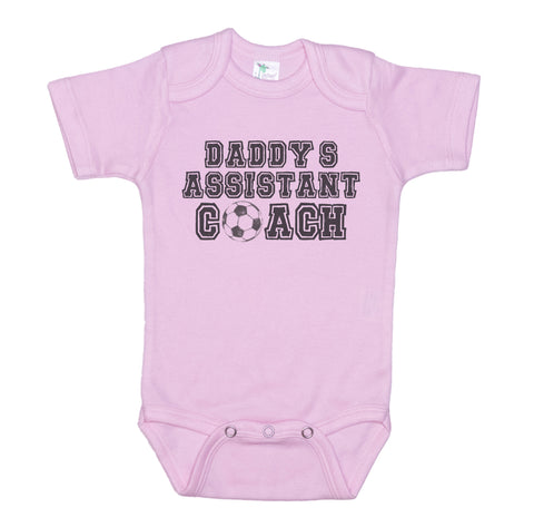 Daddy's Assistant Coach Soccer Onesie®