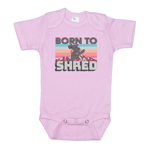 Born To Shred Snowboarding Onesie®