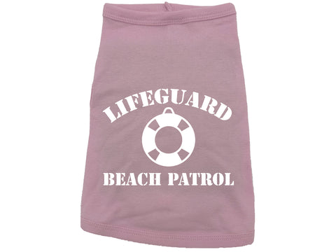 Lifeguard Beach Patrol Dog Shirt