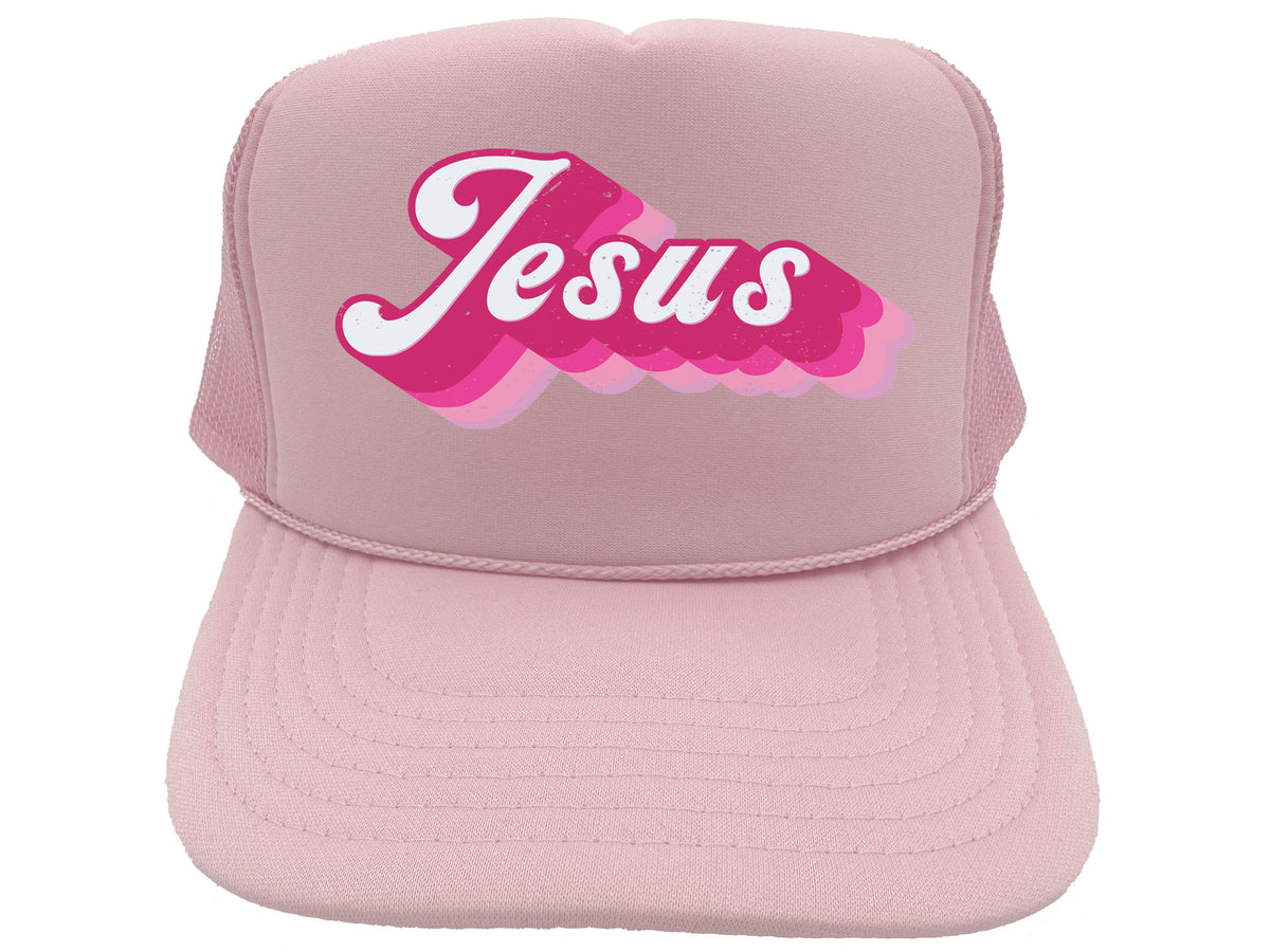 Pink Jesus Hat