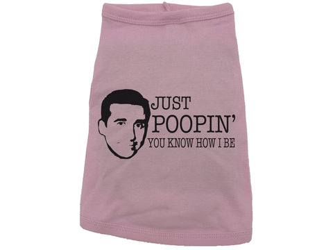 Just Poopin' You Know How I Be Dog Shirt