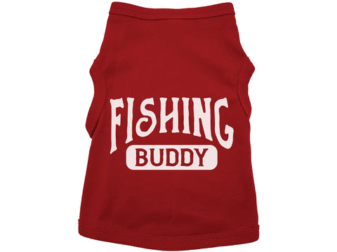 Fishing Buddy Dog Shirt