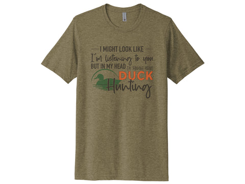 Thinking About Duck Hunting Shirt