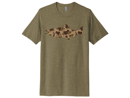Camo Salmon Shirt