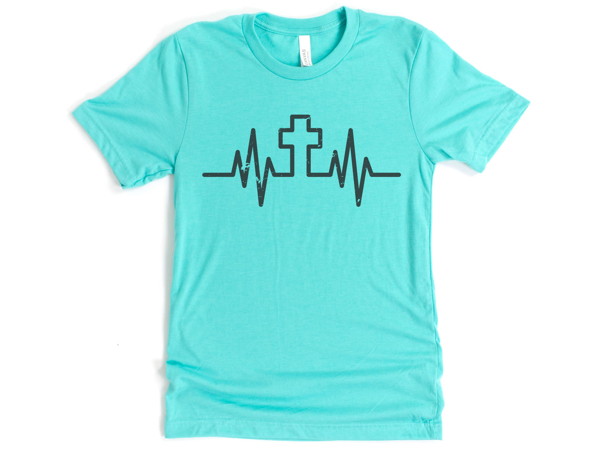 Heartbeat Cross Shirt