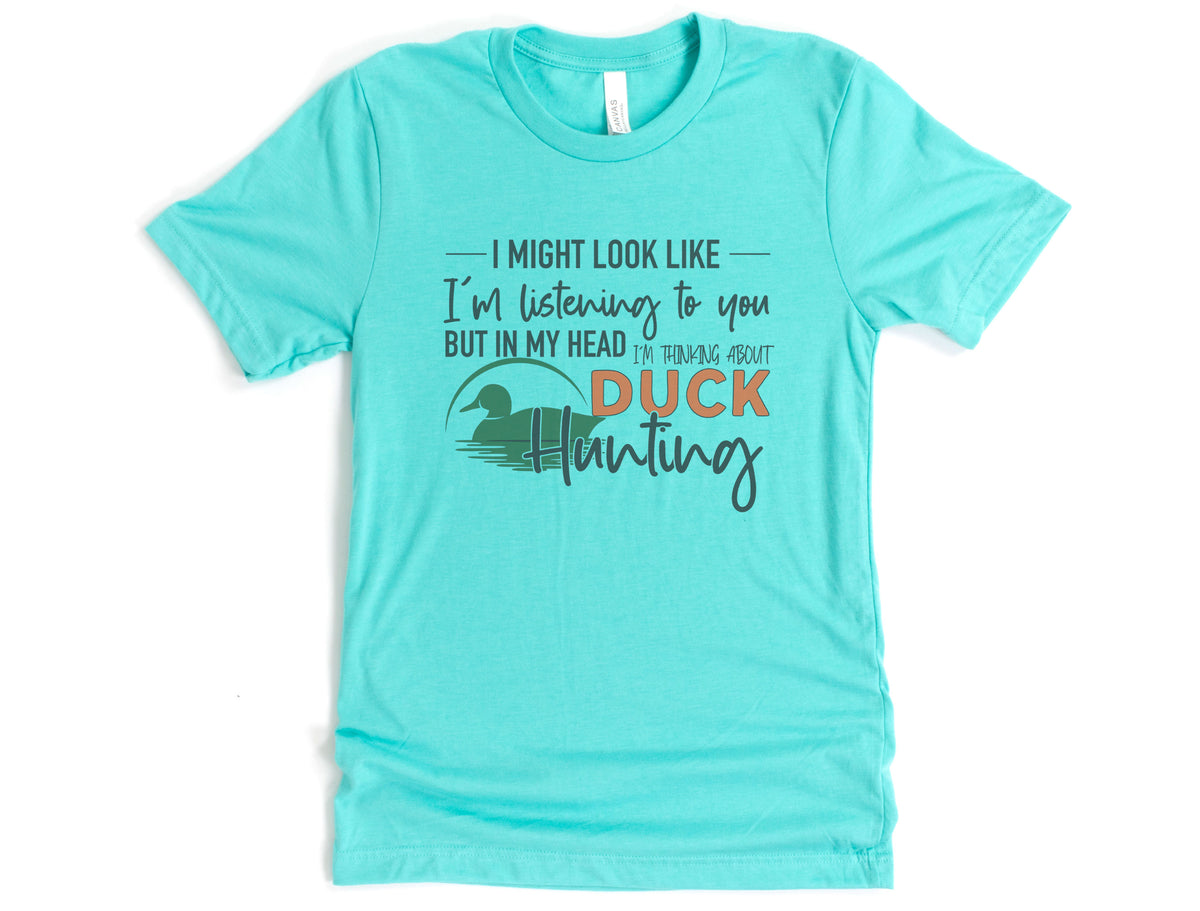 Thinking About Duck Hunting Shirt