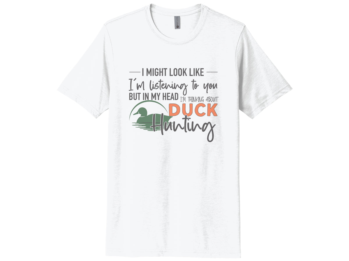 Thinking About Duck Hunting Shirt