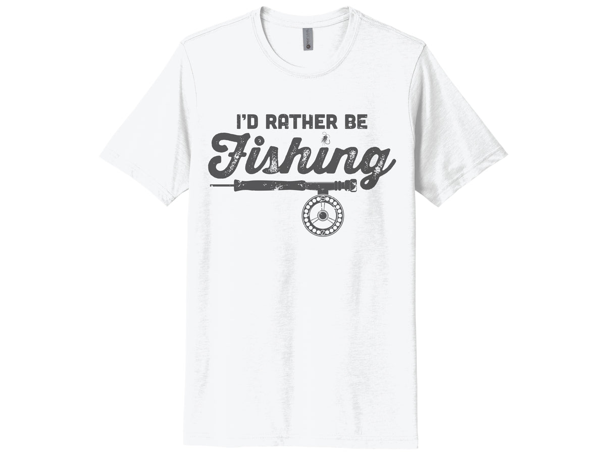 I'd Rather Be Fishing Shirt
