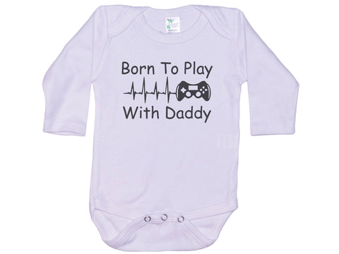 Born To Play Video Games With Daddy Onesie®