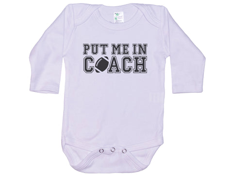 Put Me In Coach Football Onesie®