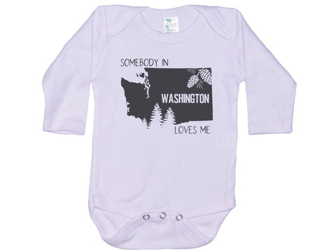 Somebody In Washington Loves Me Onesie®