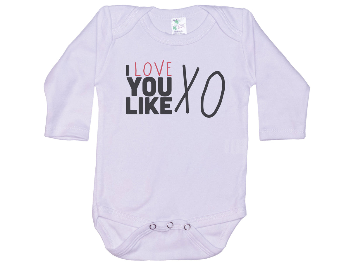 I Love You Like XO Onesie®