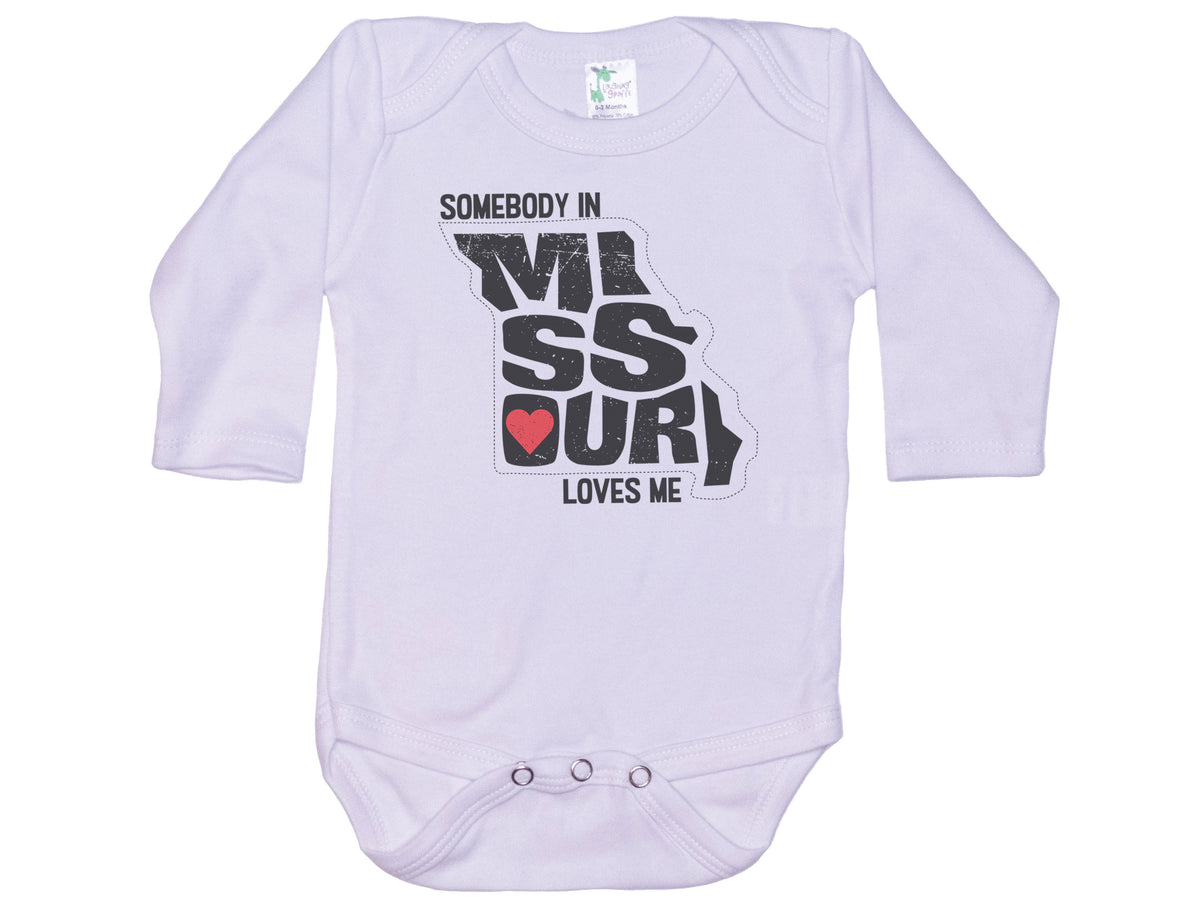 Somebody In Missouri Loves Me Onesie®