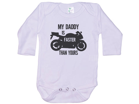 My Daddy Is Faster Than Yours Onesie