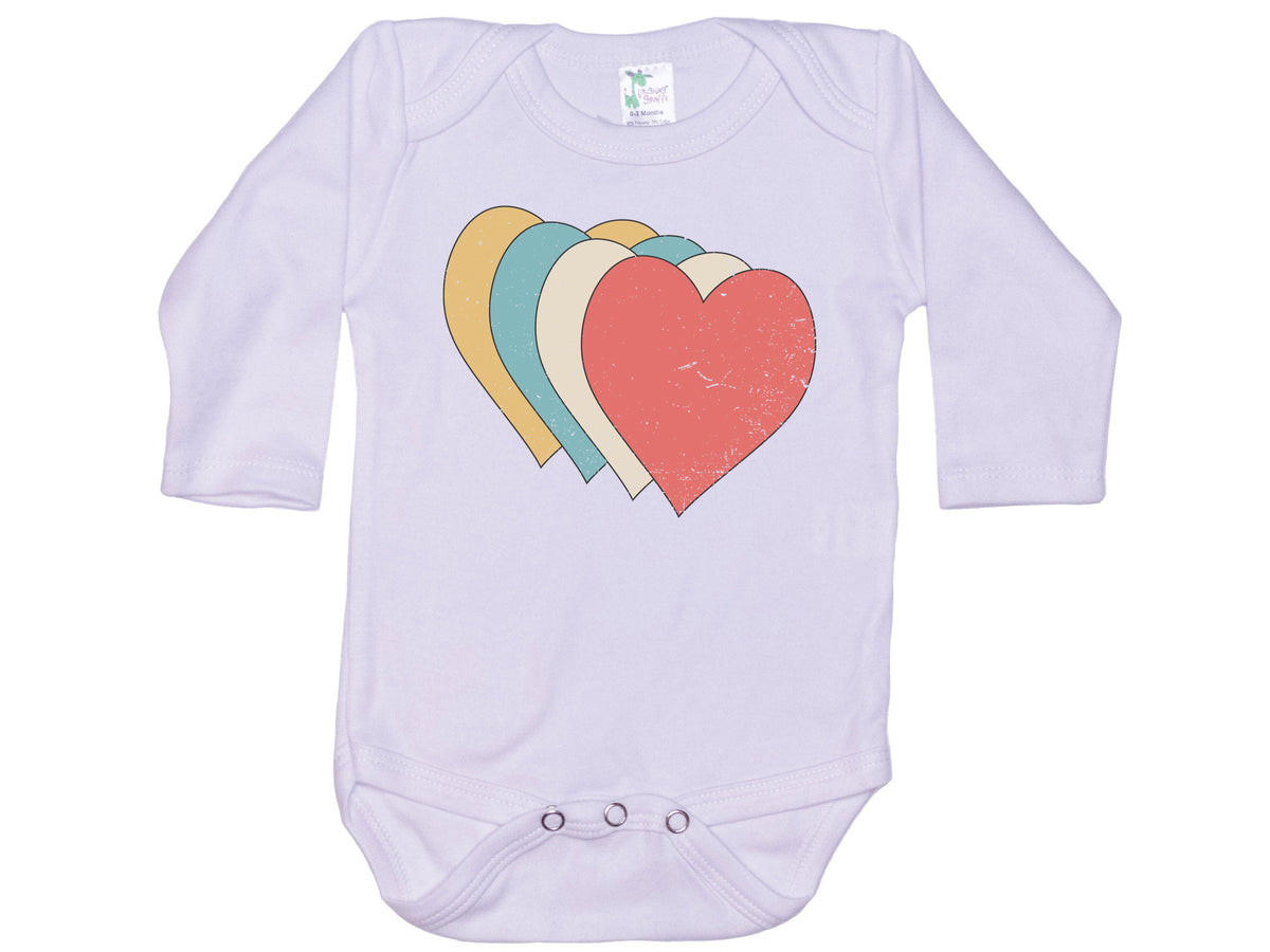 Colorful Hearts Onesie®