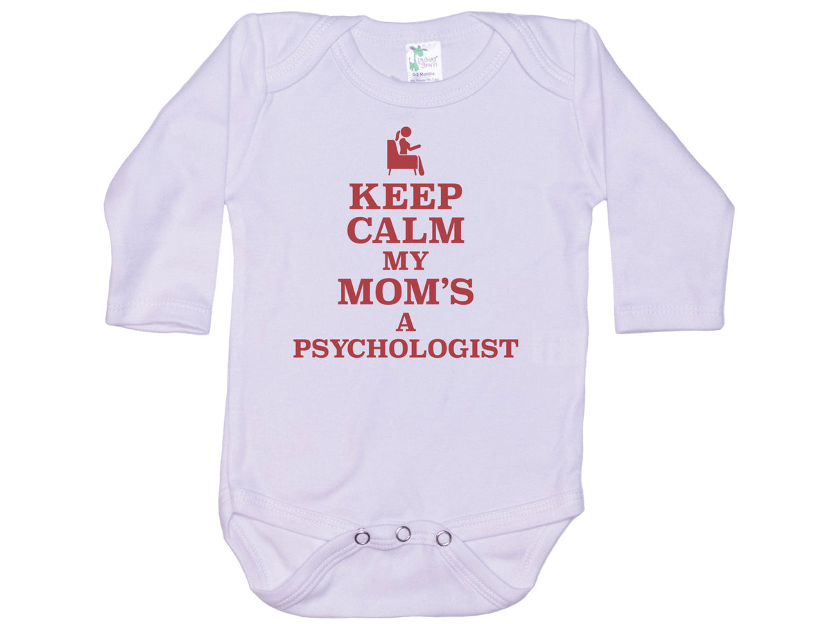 Keep Calm My Mom's A Psychologist Onesie®
