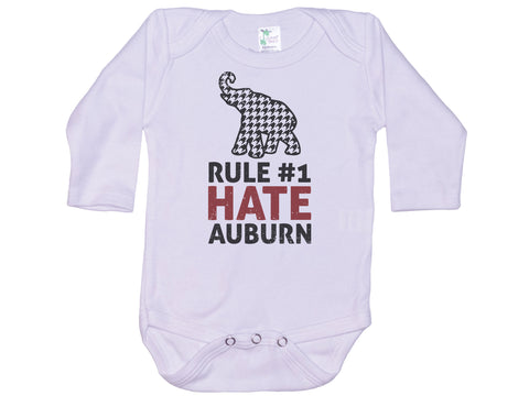 Rule #1 Hate Auburn Onesie®