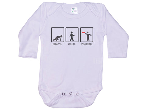 Crawl Walk Frisbee Onesie®