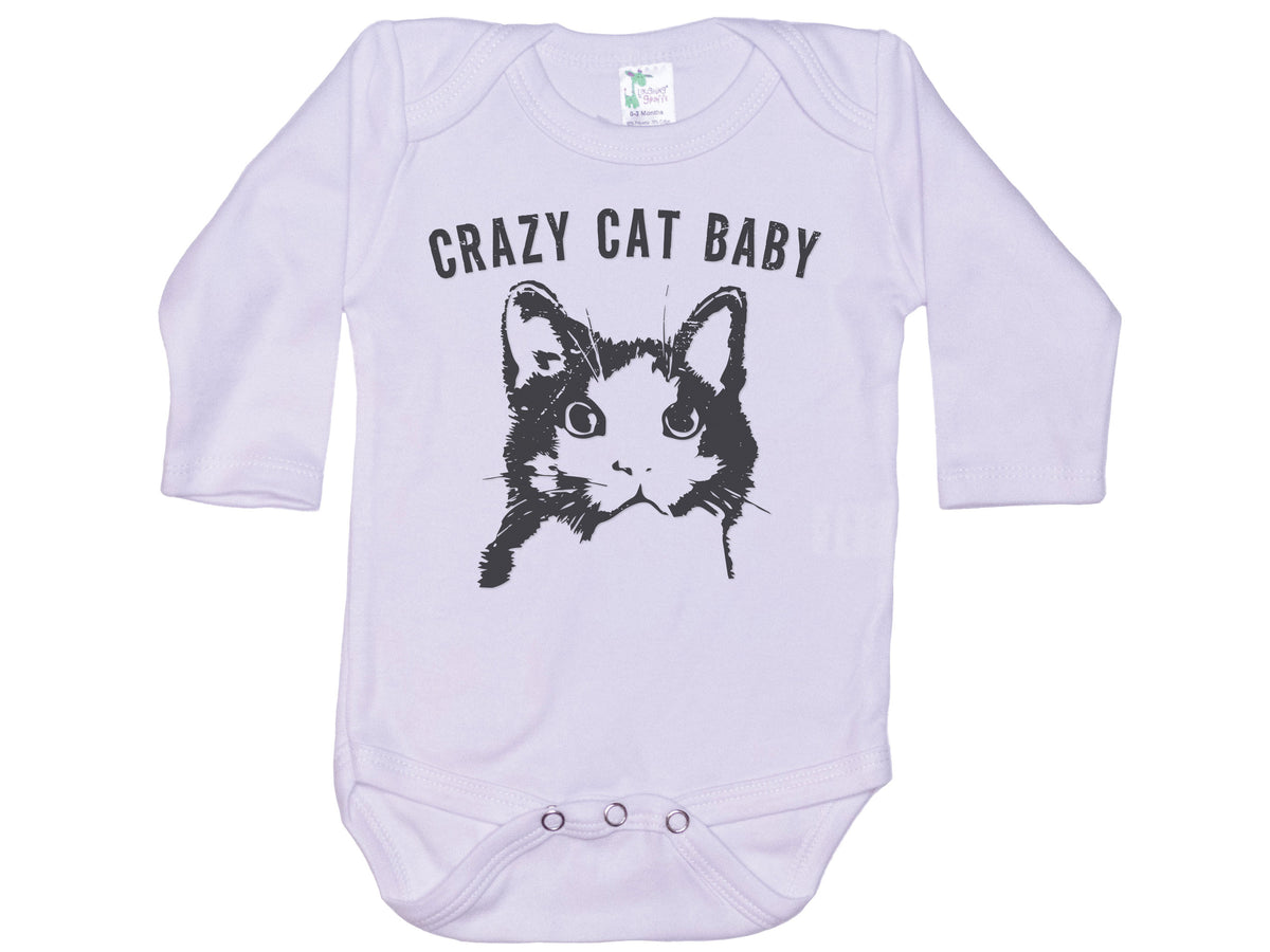 Crazy Cat Baby Onesie®