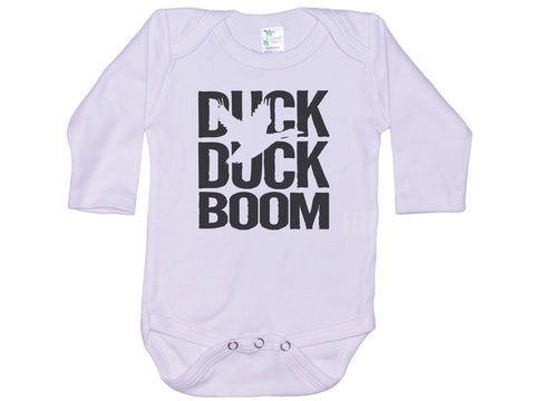 Duck Duck Boom Baby Onesie