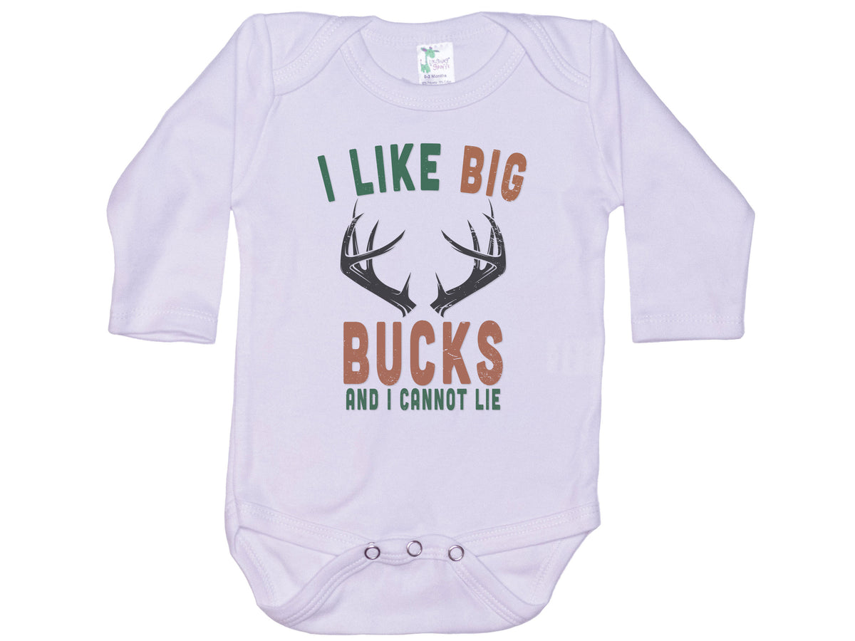 I Like Big Bucks And I Cannot Lie Onesie®