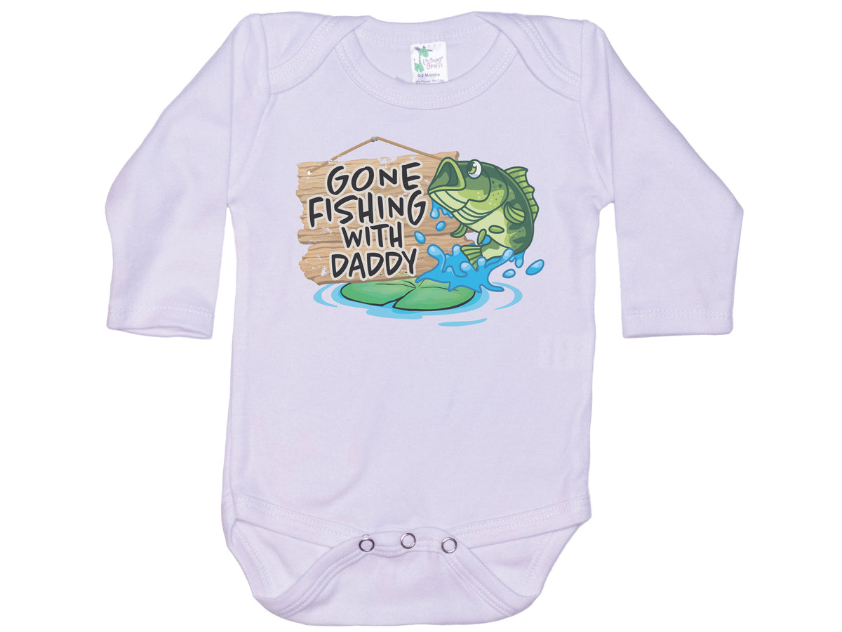 Gone Fishing With Daddy Onesie®