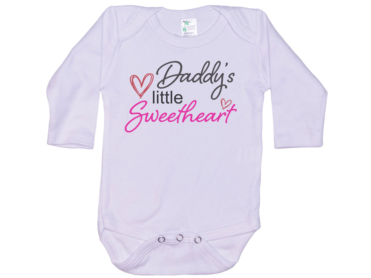 Daddy's Little Sweetheart Onesie®