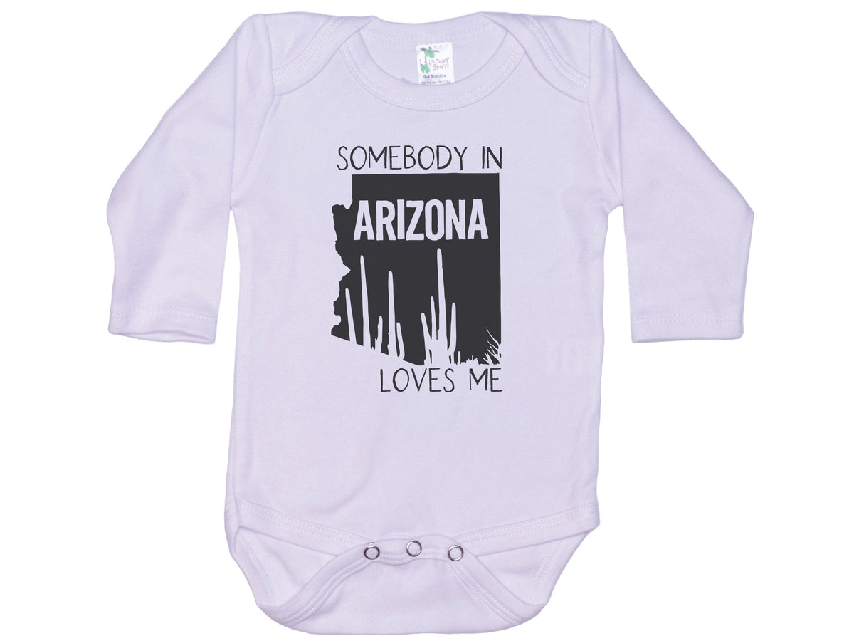 Somebody In Arizona Loves Me Onesie®