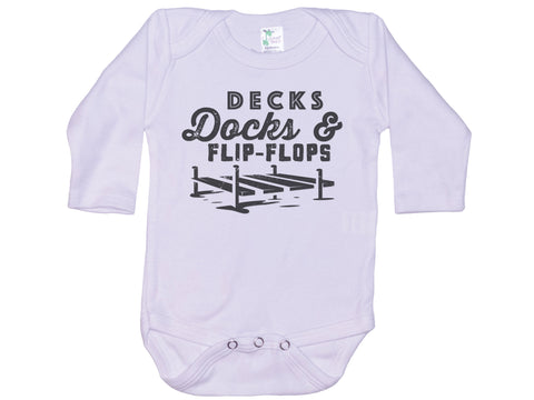 Decks Docks & Flip Flops Onesie®