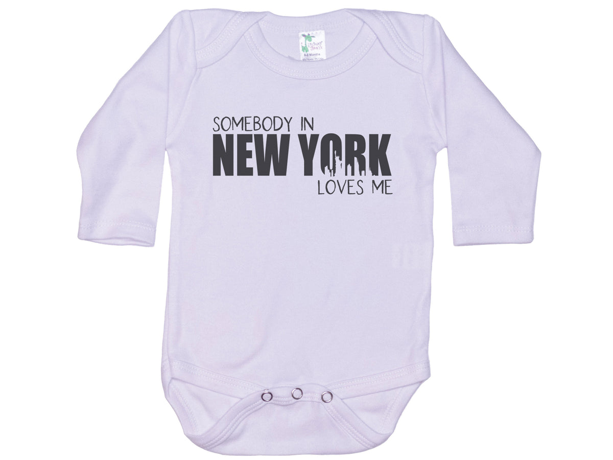 Somebody In New York Loves Me Onesie®