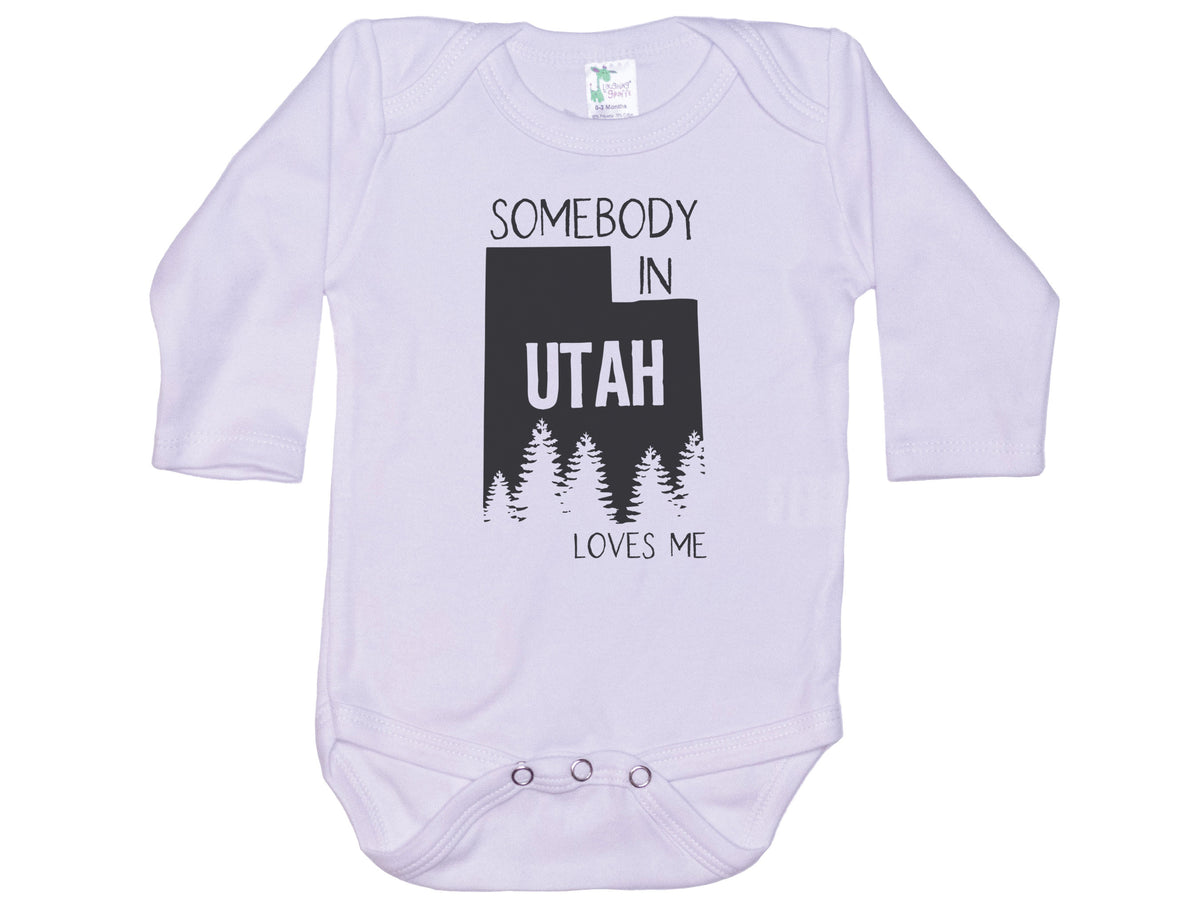 Somebody In Utah Loves Me Onesie®