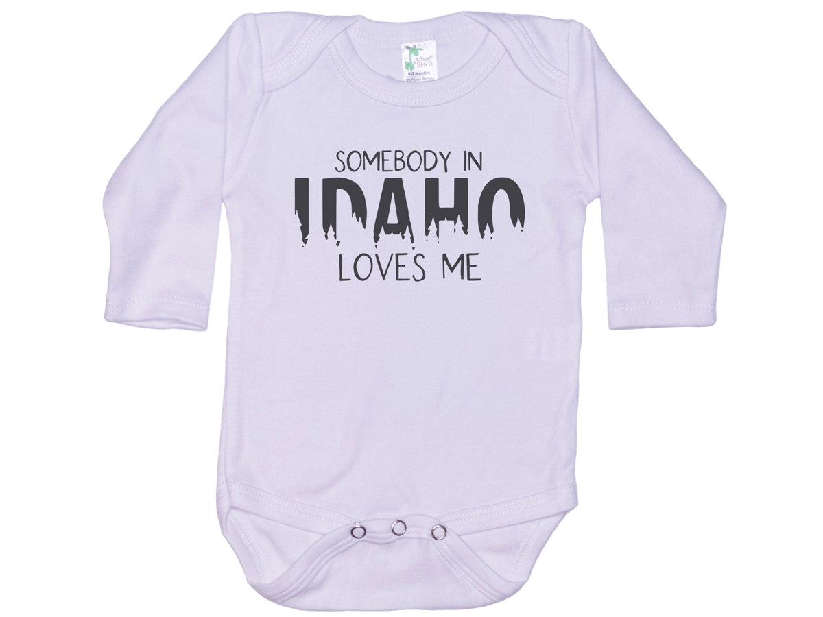 Somebody In Idaho Loves Me Onesie®