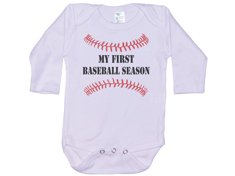 My First Baseball Season Onesie®