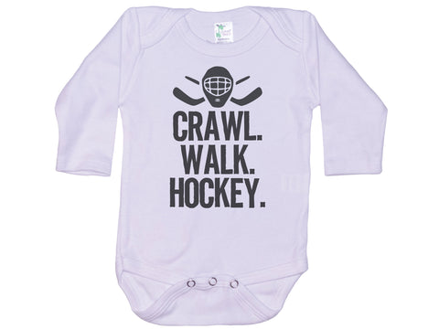 Crawl Walk Hockey Onesie®