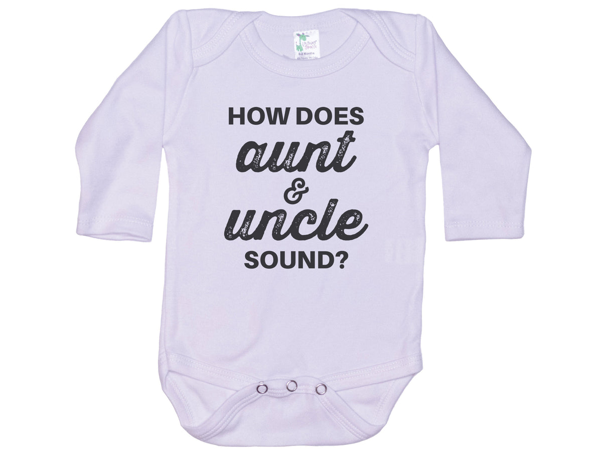How Does Aunt And Uncle Sound Onesie®