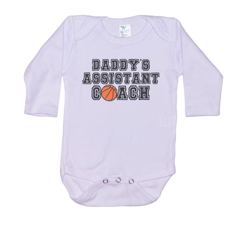 Daddy's Assistant Coach Basketball Onesie®