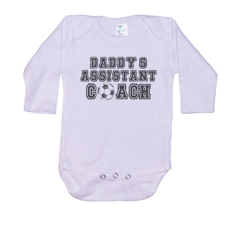 Daddy's Assistant Coach Soccer Onesie®