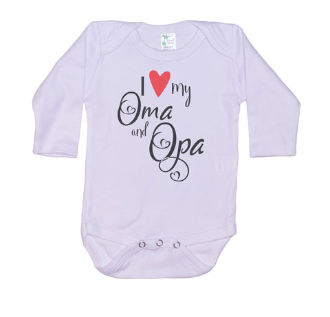 I Love My Oma and Opa Onesie®