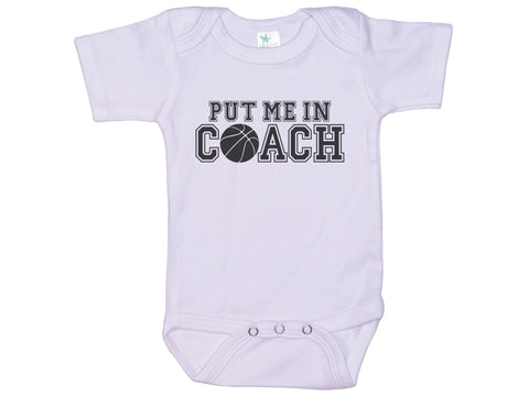 Put Me In Coach (Basketball) Onesie®